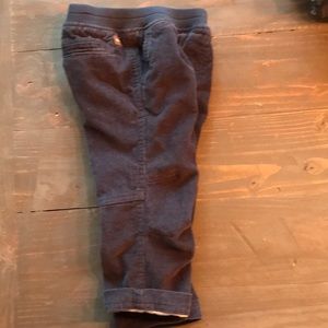 Tea brand, Navy blue corduroy pants.